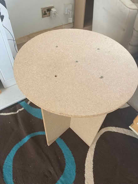Photo of free Chipboard table (Willingdon BN22) #1