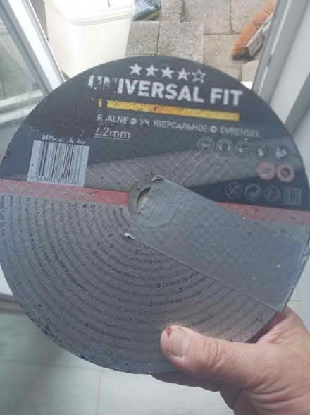 Photo of free Angle grinder disc (Carshalton SM5) #1