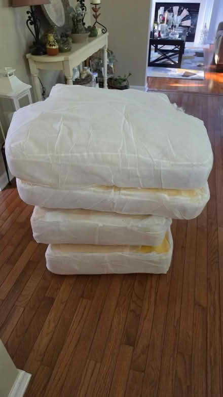 Photo of free Chair foam cushions (Raritan Township/Ringoes) #1