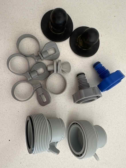 Photo of free Intex Pool Clips & Hose Fittings (Radlett WD7) #1