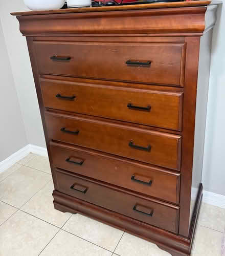 Photo of free Queen Bed and Dresser (Clermont off Hancock) #1