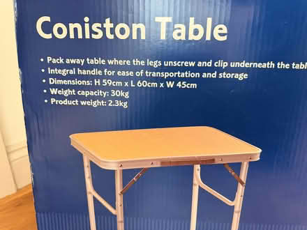 Photo of free Camping table (Highbury N5) #2