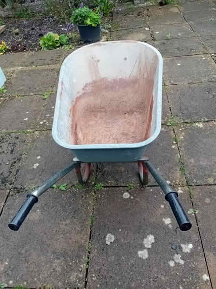 Photo of free metal wheelbarrow (Morecambe LA4) #1