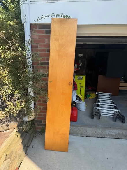 Photo of free Wood Bi-Fold Door – 79.5” x 29.5” (McCandless) #1