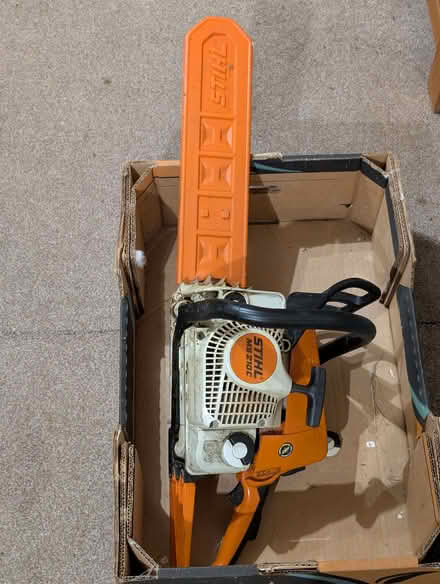 Photo of free Petrol chainsaw. (Diddlebury SY7) #1