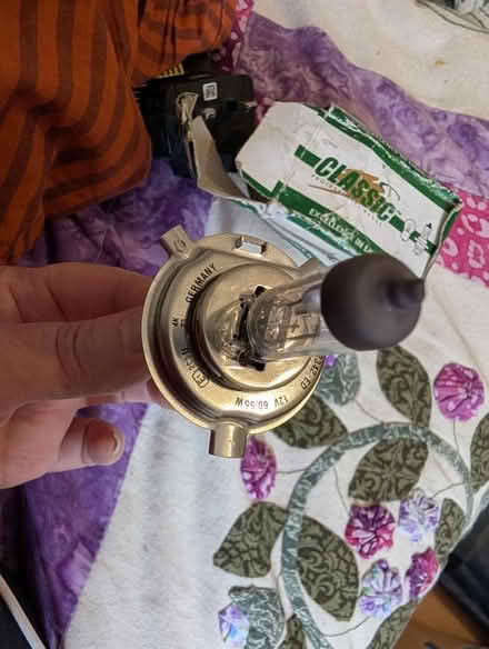 Photo of free Halogen bulb ?for motor bike.B0472CL (Alperton HA0) #3
