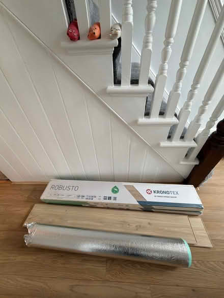 Photo of free Spare Laminate Flooring & Underlay (Bexleyheath DA6) #2