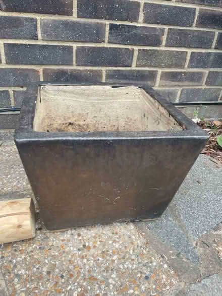 Photo of free Large ceramic plant pot (Hassocks) #1