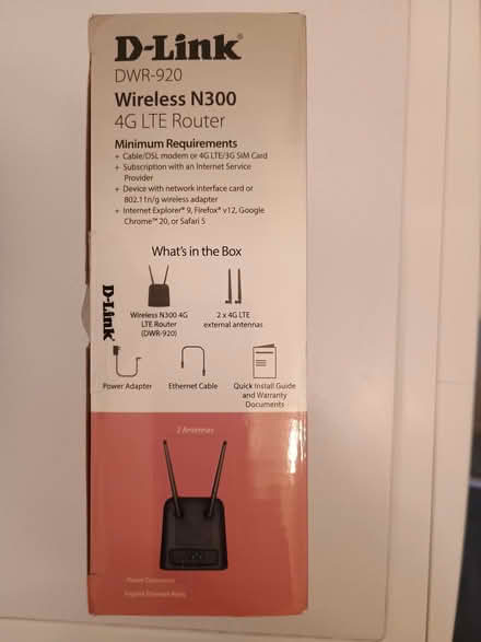 Photo of free D-Link Wireless Router N300 4G Lite (Barbourne WR3) #2