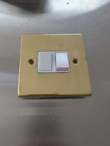 Photo of free Brass 2 way light switch (Wimbledon SW19) #1