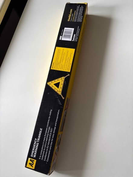 Photo of free AA Emergency Warning Triangle (Standish GL10) #3