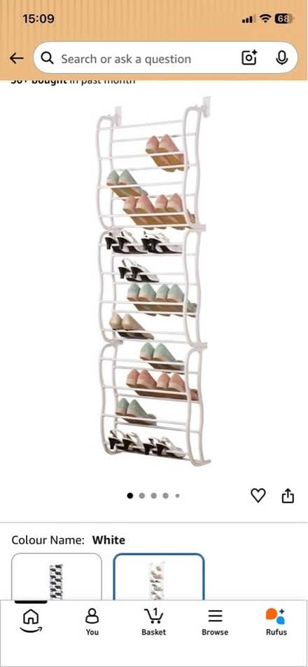 Photo of free shoe rack (Belper DE56) #1