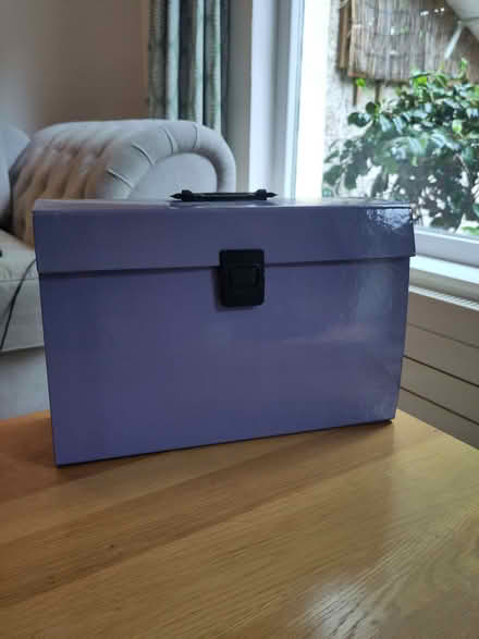 Photo of free A4 file box (Bruntsfield EH3) #1