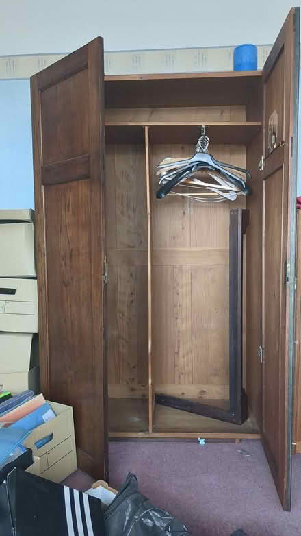 Photo of free Wooden wardrobe (Enfield EN1) #2