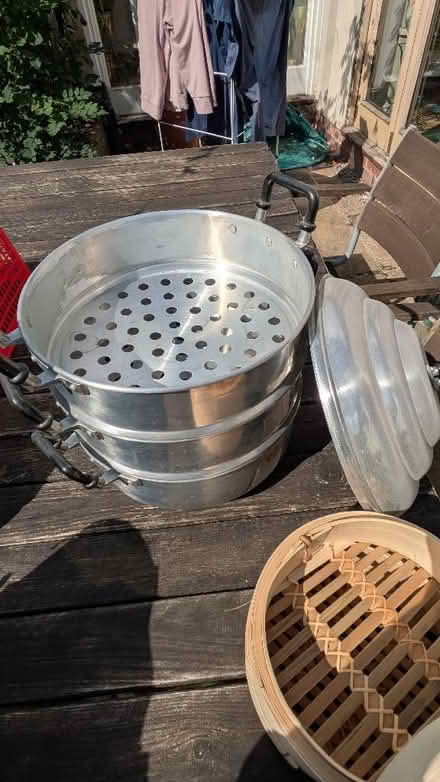 Photo of free Metal steamer for dumplings (Ilkley LS29) #1