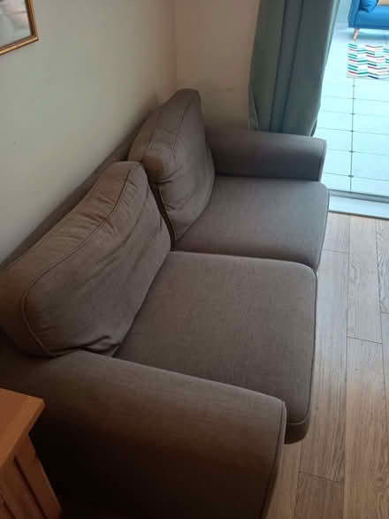 Photo of free Grey three seater sofa (Drayton OX13) #3
