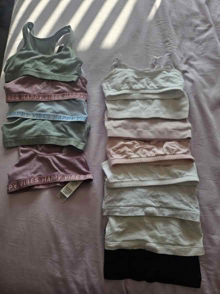Photo of free M&S/F&F Girls Bralett (Hall green B28) #3