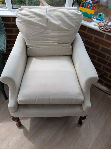 Photo of free horsehair upholstered chair (Tadworth KT20) #1