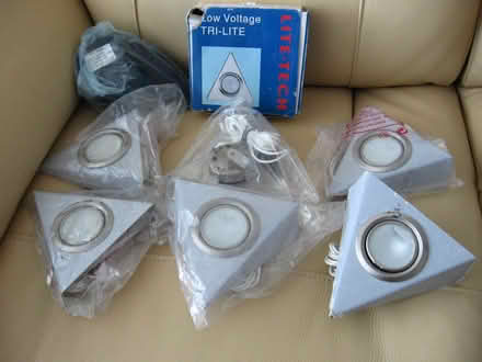 Photo of free Seven Low-voltage Tri Lites with mains transformer (Coppull PR7) #1