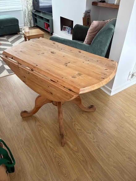 Photo of free Solid wood foldable table 6pp (Poynton Sk12 1qb) #4