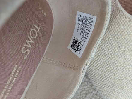 Photo of free Beige & gold Toms flats (W5) #3