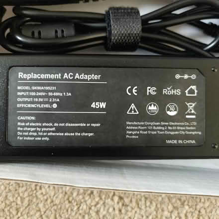 Photo of free Laptop AC Adapter (Chorley SK9) #2