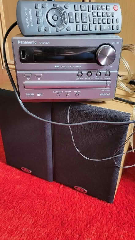 Photo of free Panasonic radio/CD (Palmer Park RG6) #1