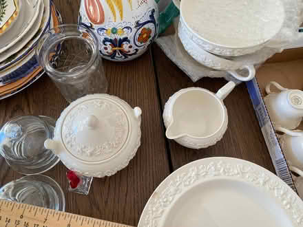 Photo of free Wedgewood white-on-white Queensware (Pleasant Hill) #4