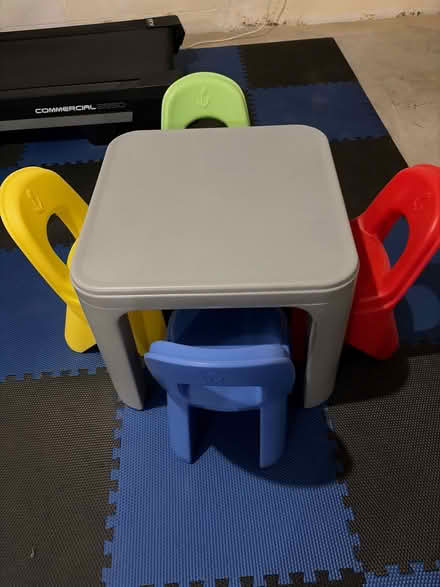 Photo of free Toddler table and 4 chairs (Oxford) #1