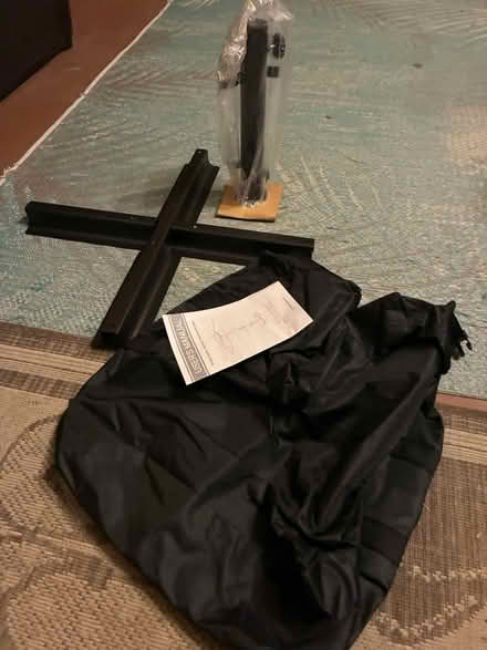Photo of free Outdoor umbrella “stand” (Westmont near Cass and ogden) #1