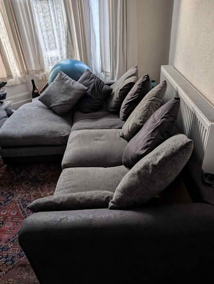 Photo of free Corner sofa grey (Liverpool 17) #1