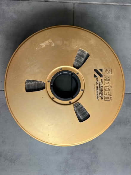 Photo of free Vintage 14x2" tape spool (Ruislip UB10) #1