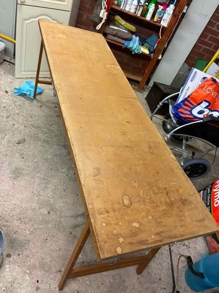 Photo of free Big folding wallpaper pasting table (Great Boughton CH3) #1