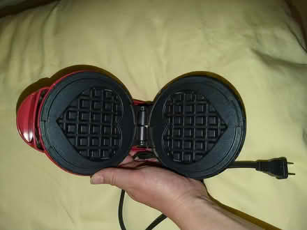 Photo of free Tiny heart waffle maker (Cherry Chase) #1