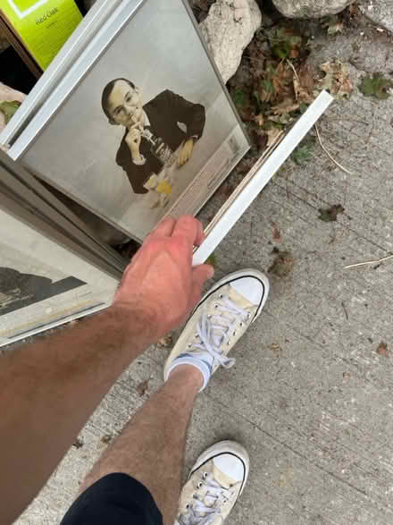 Photo of free Spotted - Framed vintage ads (Midtown) #2