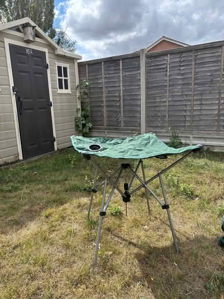 Photo of free Folding camping table (Cross Farm AL5) #2