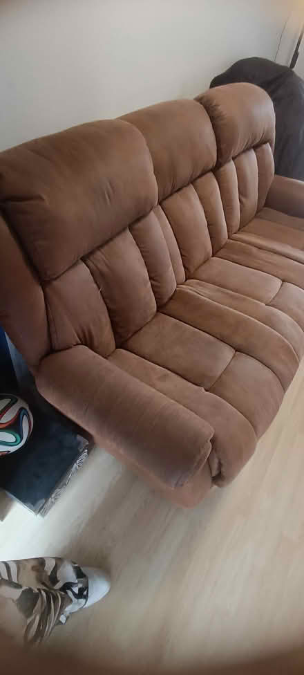 Photo of free 3 seater sofa very comfortable (D.16) #1