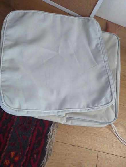 Photo of free 2 outdoor cushion covers (Craiglockhart EH14) #1