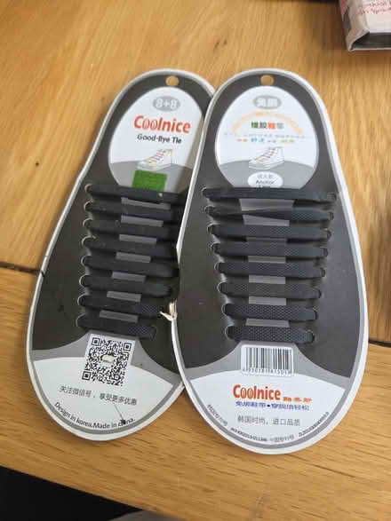 Photo of free 3 packs of plastic laces (LE8 Whetstone, Leicester) #1
