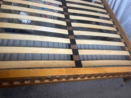 Photo of free King size bed frame (Watford WD18) #3