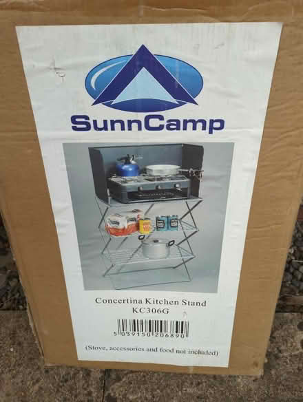 Photo of free Camping shelf unit (Kendal LA9) #1
