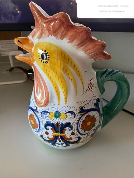 Photo of free Italian pottery pitcher (Pleasant Hill) #2