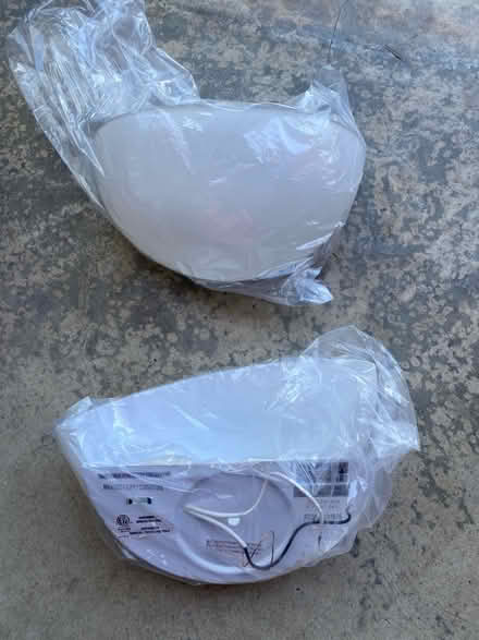 Photo of free 2 glass wall mounted sconces (Lawrence Expy and Hwy 280) #1