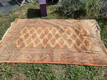 Photo of free Turkish /persian rug with some discoloured areas at one end (Eton Wick SL4) #1