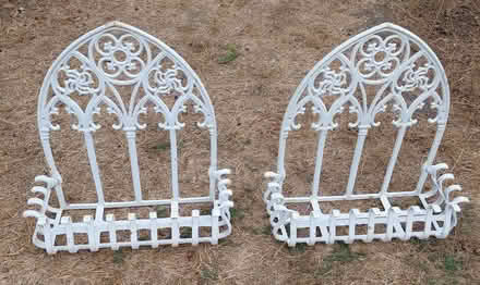Photo of free Decorative wrought iron plant pot holders as seen. (Top Amersham HP6) #2