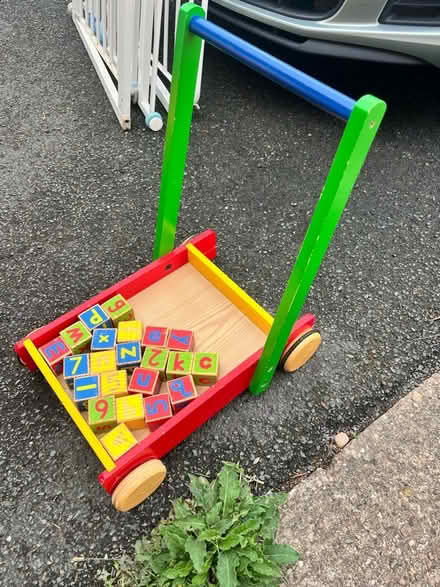 Photo of free Toddler truck first walker (Barnard's Green WR14) #1