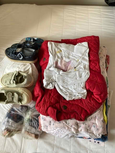 Photo of free 12-18 months girls clothes bundle (Woodlands TW7) #1