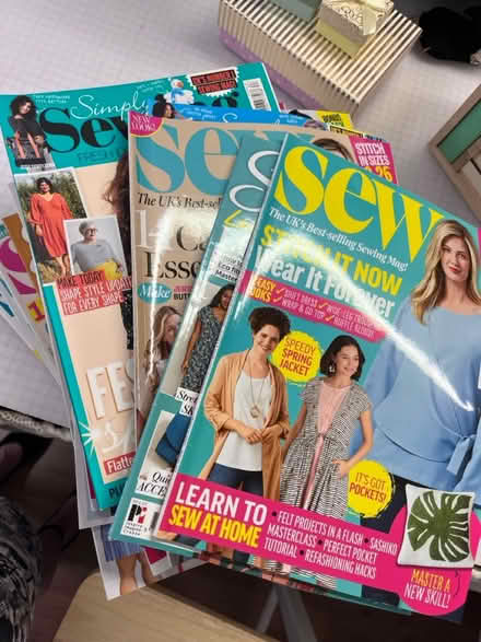 Photo of free Sewing magazines large stack (Lower Feltham TW13) #2