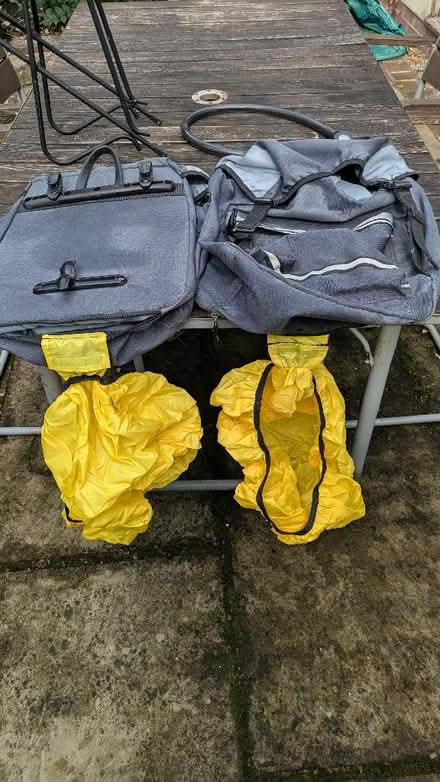 Photo of free Bike hut panniers plus rack (Ilkley LS29) #2