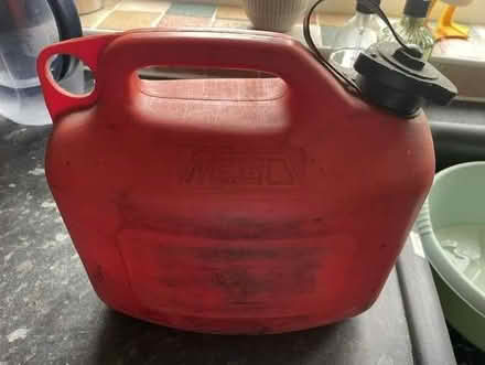 Photo of free 5 Litre petrol can (Eastbourne BN21) #2